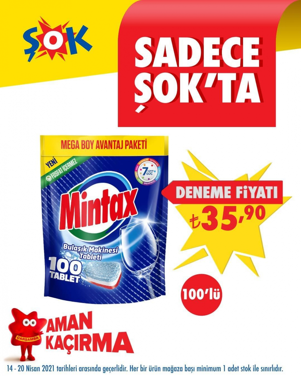 ŞOK 19 Nisan 2021 aktüel ürünler kataloğu | ŞOK bu hafta efsane katalog ile karşınızda! 30