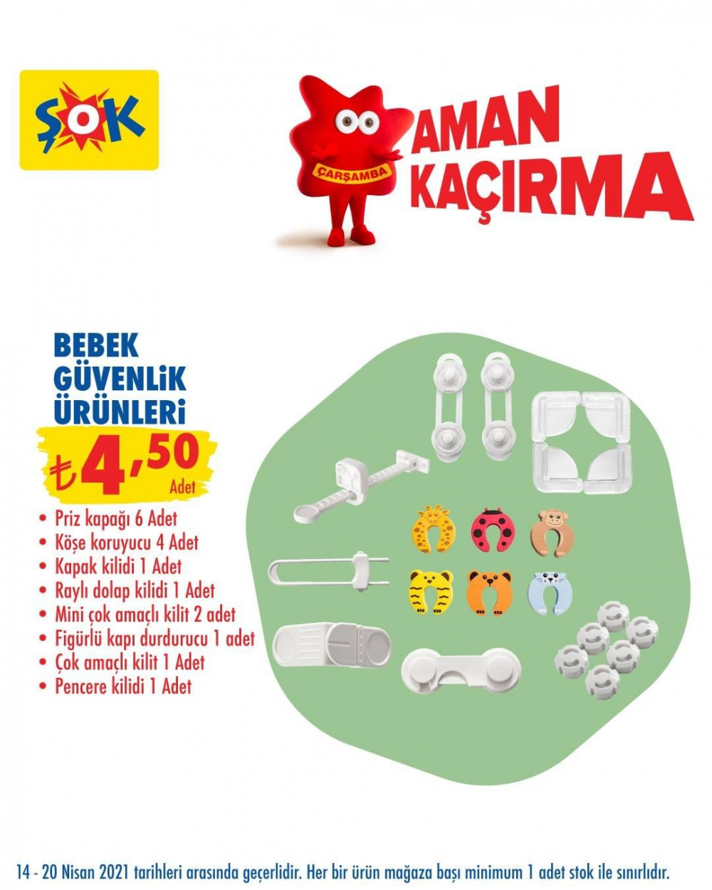 ŞOK 19 Nisan 2021 aktüel ürünler kataloğu | ŞOK bu hafta efsane katalog ile karşınızda! 37