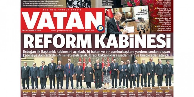 10 Temmuz 2018 Gazete manşetleri Hürriyet - Sözcü - Posta