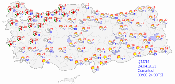 Meteoroloji'den flaş açıklama: Sağanak yağış geliyor! 8