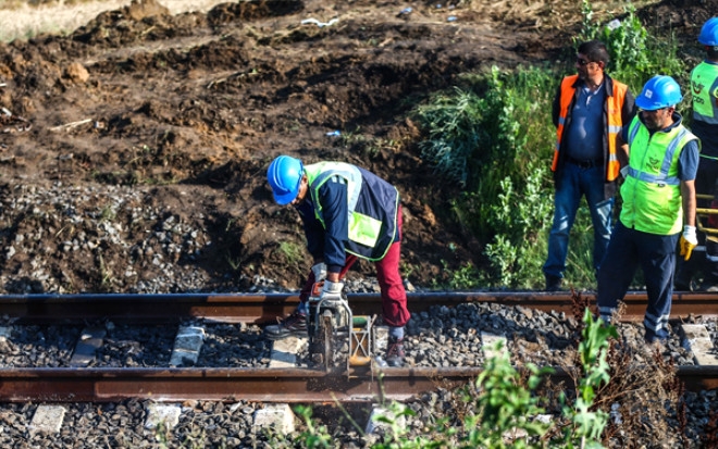 Tekirdağ'daki tren kazasından ortaya çıkan korkunç fotoğraflar 33