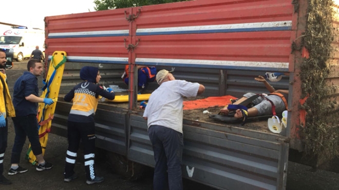 Tekirdağ'daki tren kazasından ortaya çıkan korkunç fotoğraflar 38