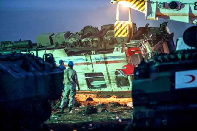 Tekirdağ'daki tren kazasından ortaya çıkan korkunç fotoğraflar 4