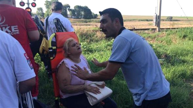 Tekirdağ'daki tren kazasından ortaya çıkan korkunç fotoğraflar 45