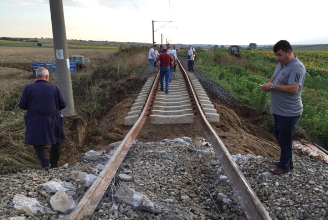 Tekirdağ'daki tren kazasından ortaya çıkan korkunç fotoğraflar 52