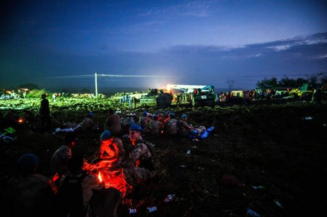 Tekirdağ'daki tren kazasından ortaya çıkan korkunç fotoğraflar 7