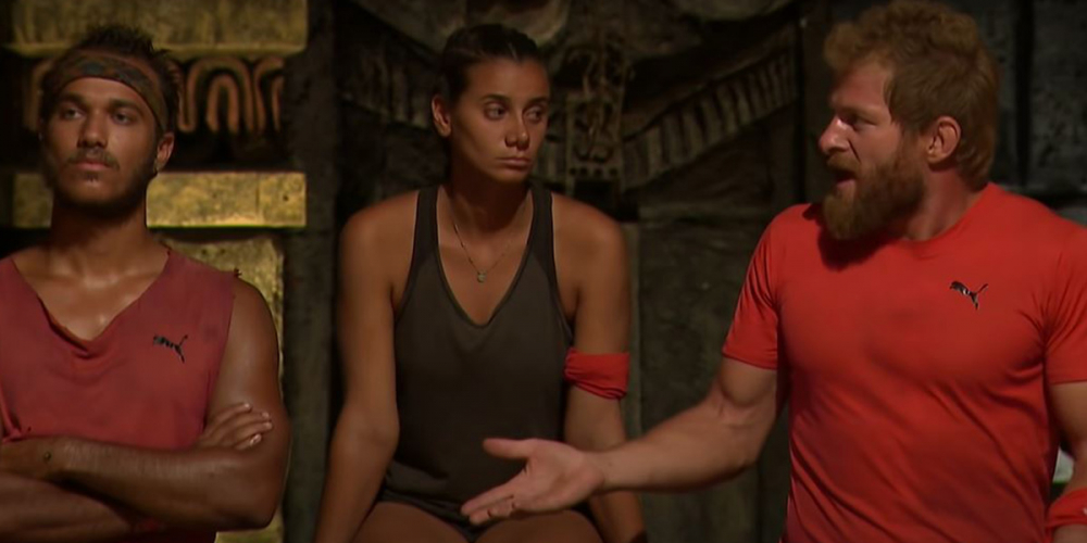 Survivor'da gerilim hızla tırmanıyor! Birbirlerinin üzerine yürüdüler 6