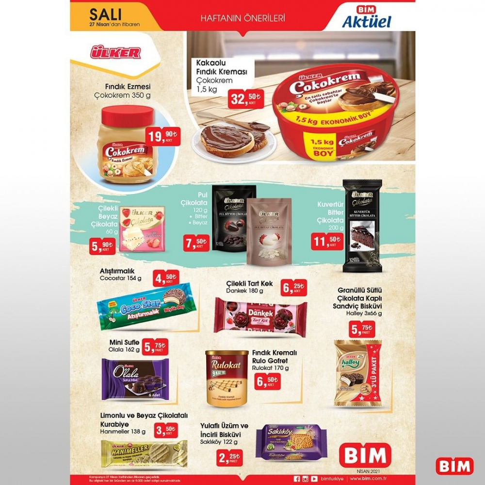Bim 27 Nisan 2021 kataloğu | Bu salı Bim | Bardakta puding 19