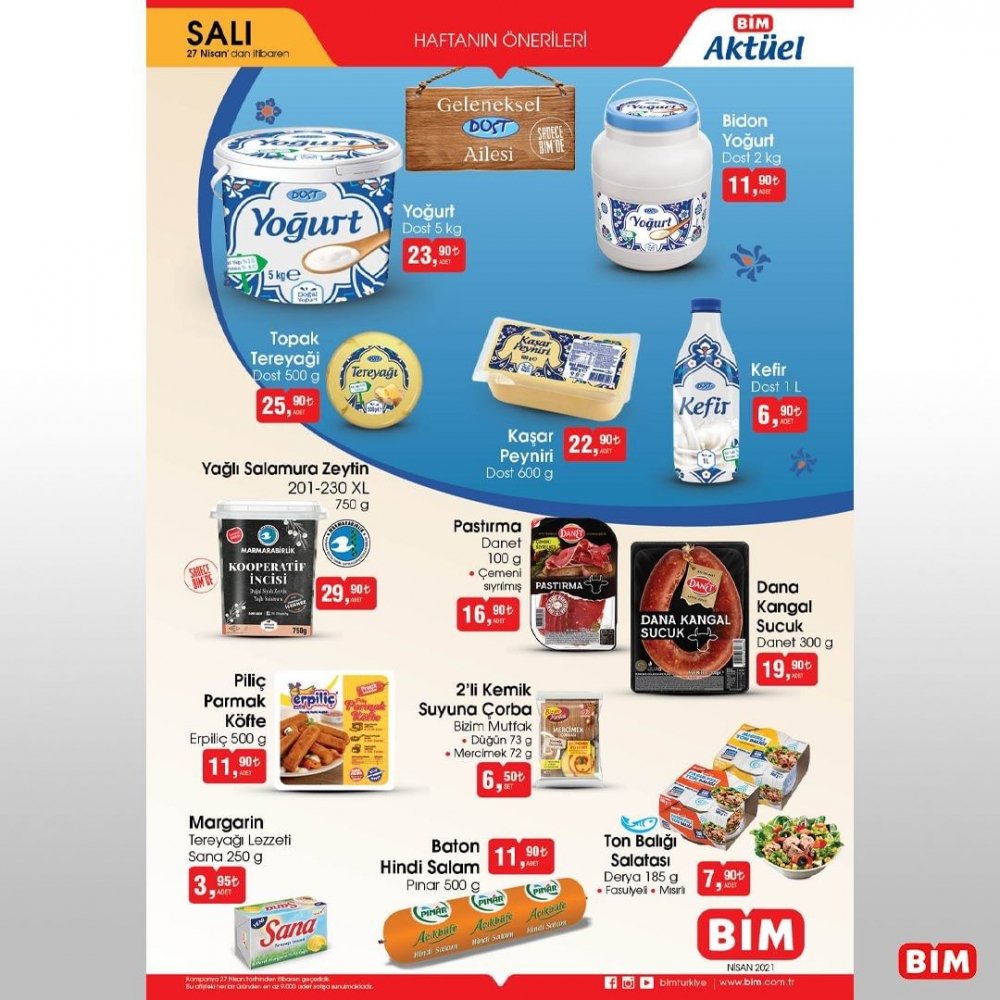 Bim 27 Nisan 2021 kataloğu | Bu salı Bim | Bardakta puding 40