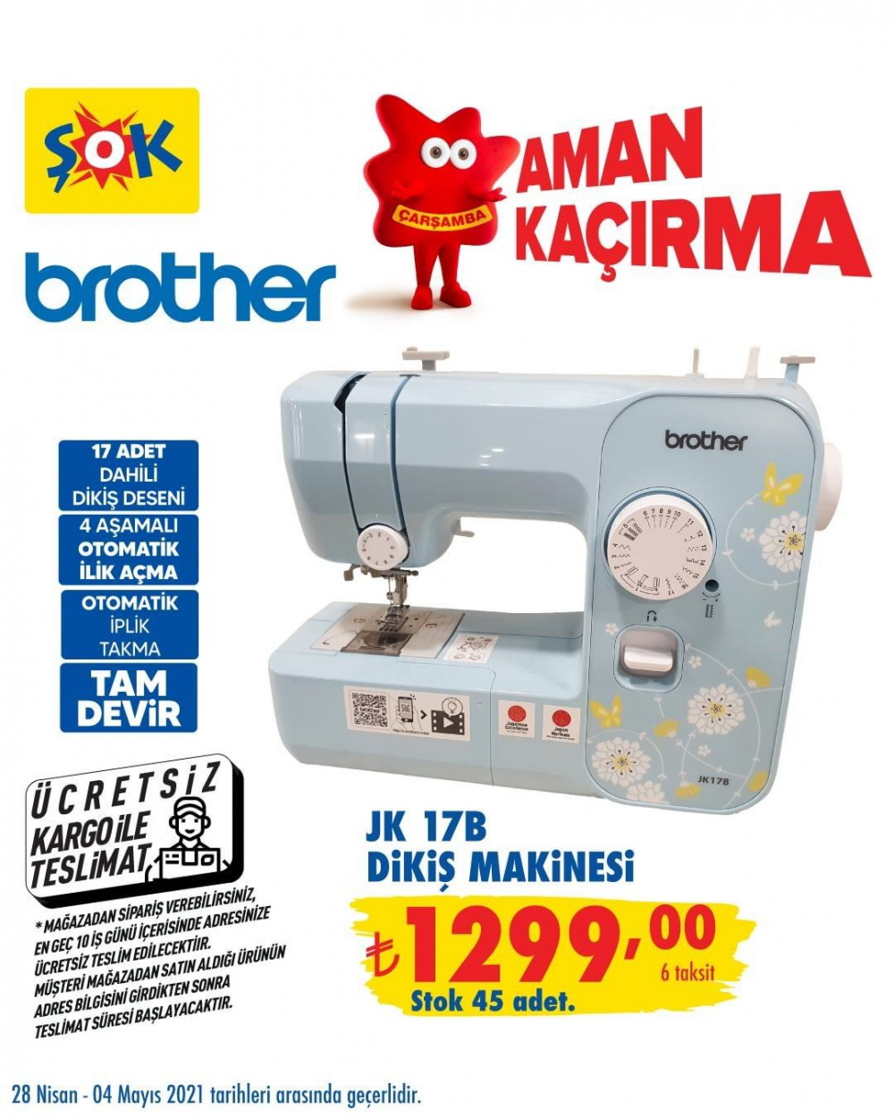 ŞOK 4 Mayıs 2021 aktüel ürünler kataloğu | ŞOK bu hafta yepyeni ürünleriyle karşınızda! 27