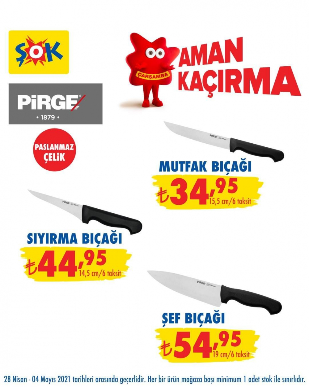 ŞOK 4 Mayıs 2021 aktüel ürünler kataloğu | ŞOK bu hafta yepyeni ürünleriyle karşınızda! 3