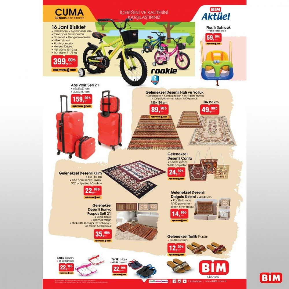 1 Mayıs Cumartesi Bim kataloğu | Bu cuma Bim'de neler var? | Lava mangal ızgarası 44