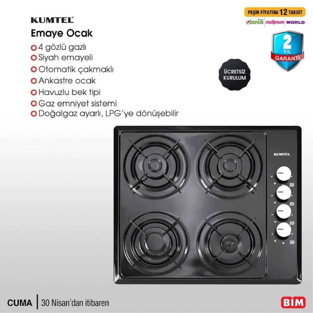 1 Mayıs Cumartesi Bim kataloğu | Bu cuma Bim'de neler var? | Lava mangal ızgarası 53