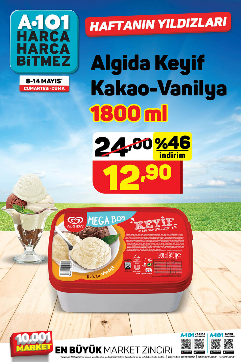 12 Mayıs A101 aktüel ürünler kataloğu | Yaz sezonu indirimli ürünlerini kaçırmayın! 8