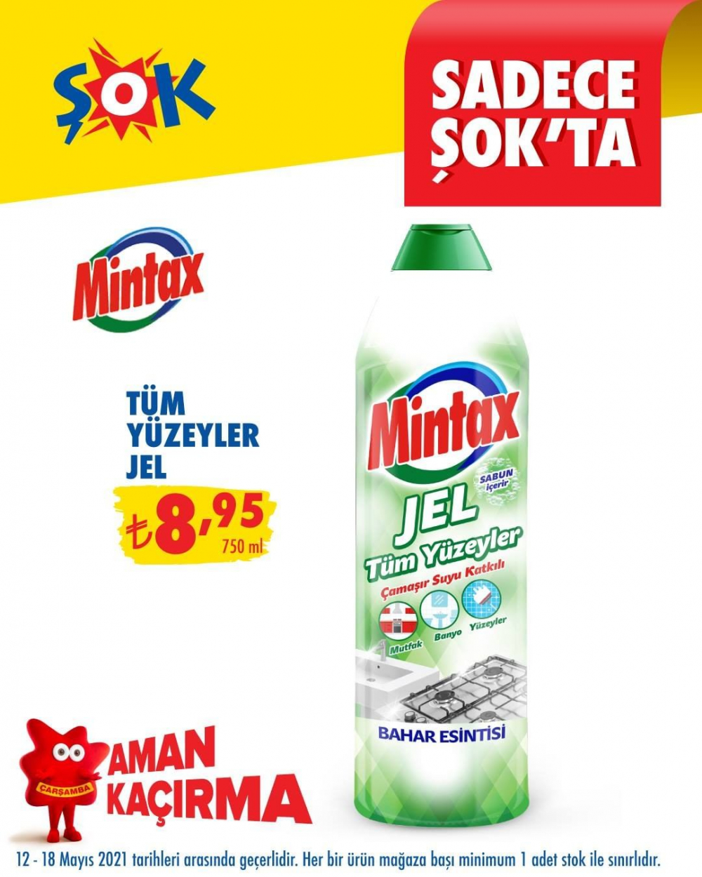 ŞOK 18 Mayıs aktüel ürünler kataloğu | İndirimli ürünler uygun fiyatlarla ŞOK'ta! 10