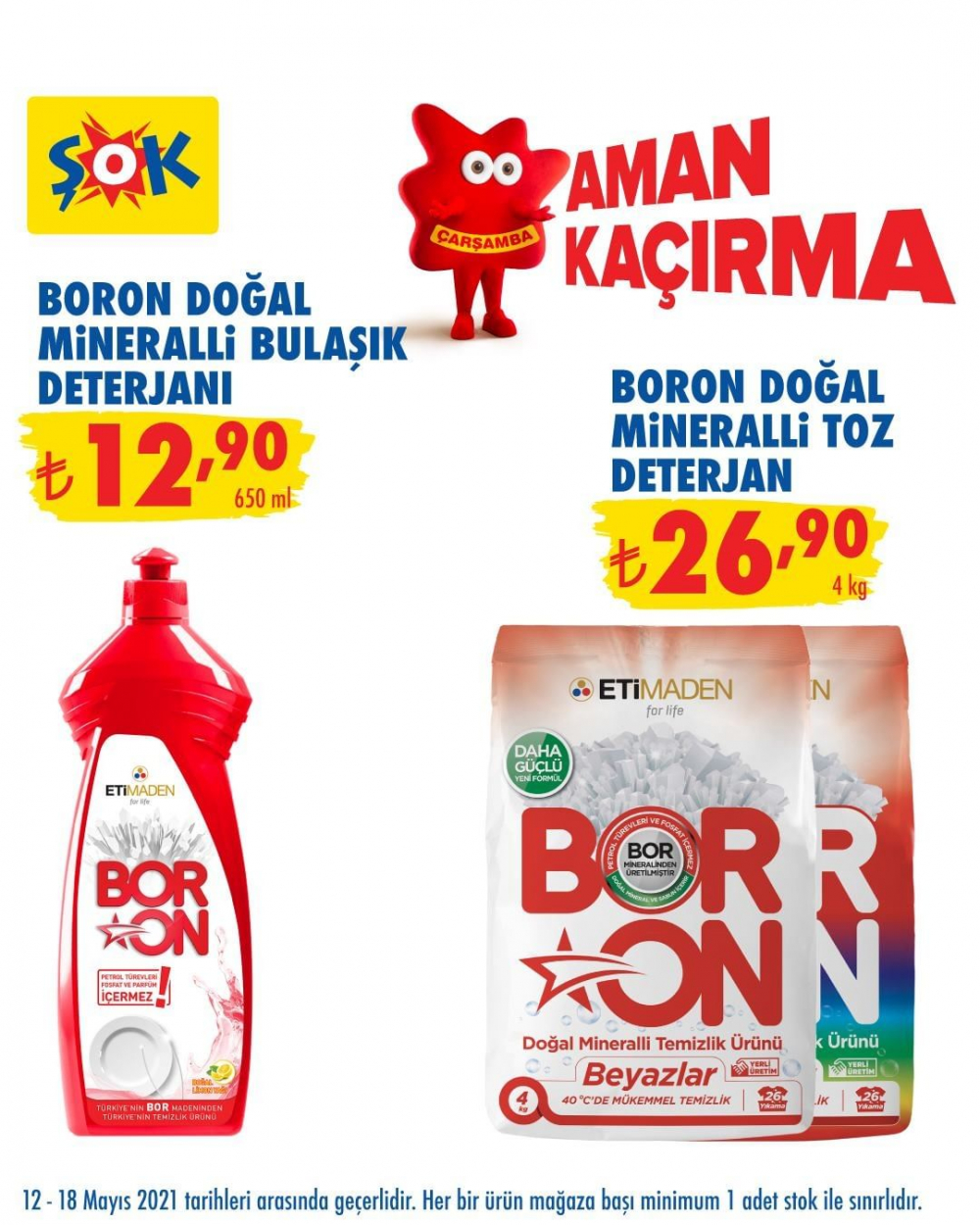 ŞOK 18 Mayıs aktüel ürünler kataloğu | İndirimli ürünler uygun fiyatlarla ŞOK'ta! 15