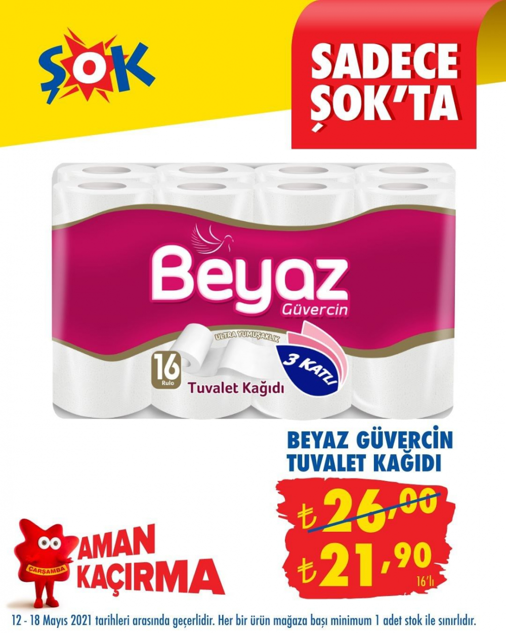 ŞOK 18 Mayıs aktüel ürünler kataloğu | İndirimli ürünler uygun fiyatlarla ŞOK'ta! 3
