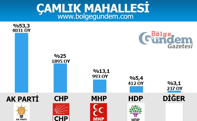 1 Kasım Pendik Mahalle mahalle seçim sonuçları 33