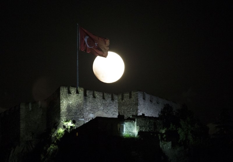 Türkiye'den en uzun 'Kanlı Ay' fotoğrafları 18