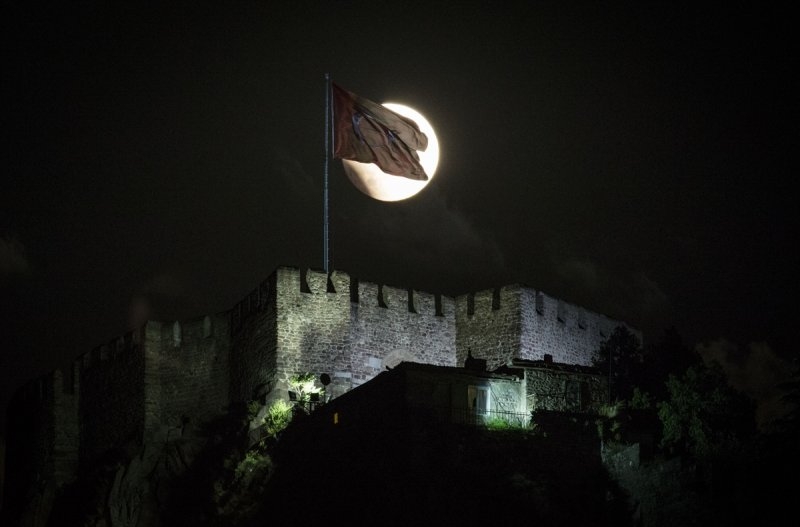 Türkiye'den en uzun 'Kanlı Ay' fotoğrafları 19