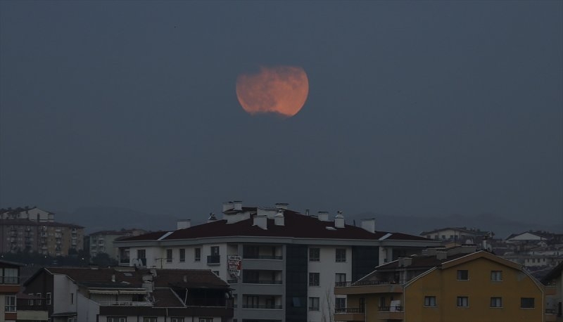 Türkiye'den en uzun 'Kanlı Ay' fotoğrafları 3