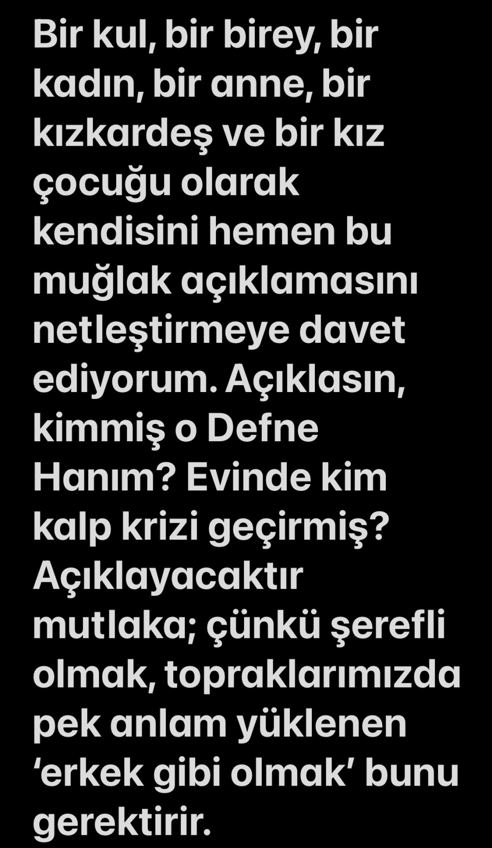 Dikkat çeken paylaşım! Sedat Peker, Defne Samyeli'den özür diledi 7