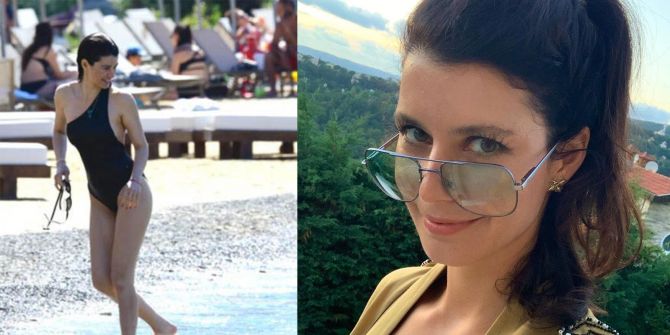 Beren Saat tatil sezonunu açtı! Düzgün fiziğiyle görenleri kendine hayran bıraktı!