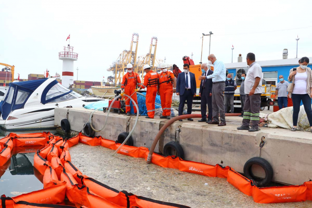 Tekirdağ kıyısı müsilajdan arındı, deniz göründü! Yüzey artık tertemiz.... 18