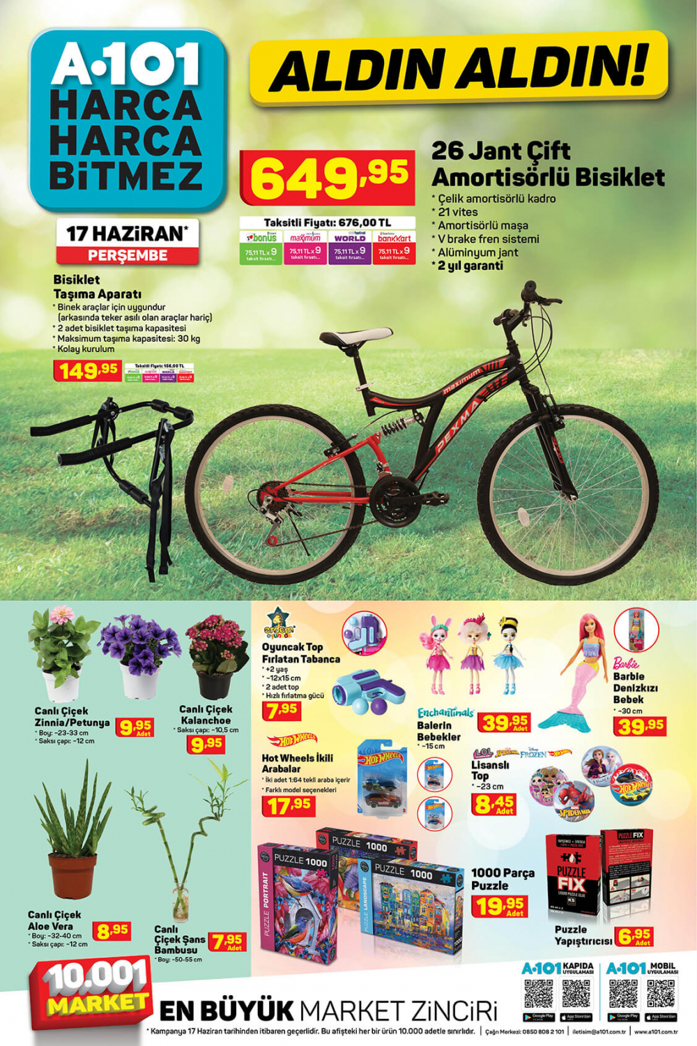 18 Haziran A101 aktüel ürünler kataloğu | A101 aktüel ürünlerde bu hafta neler var? 5