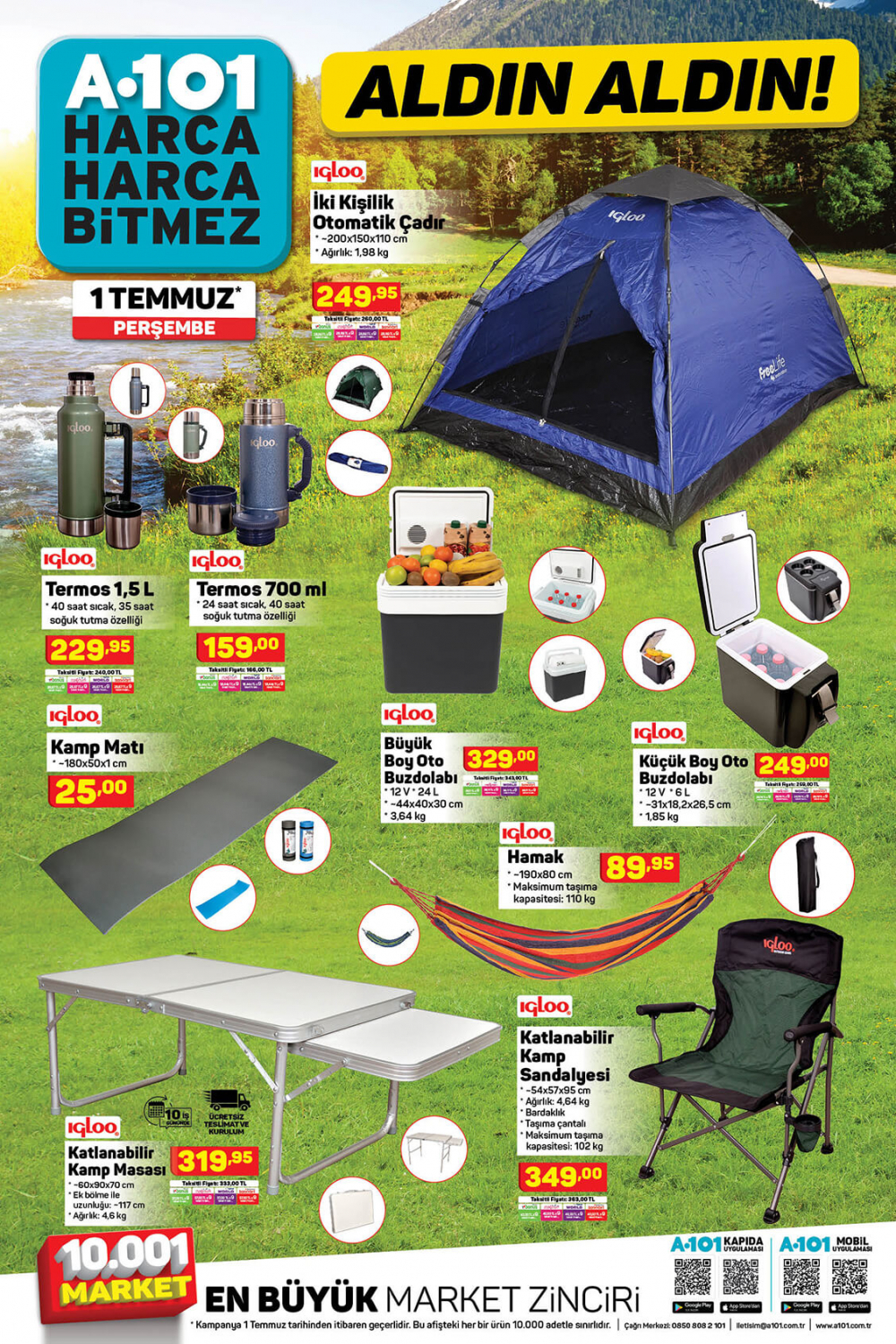 9  Temmuz A101 aktüel ürünler kataloğu | A101'de Kurban Bayramına özel şok indirimler! 14