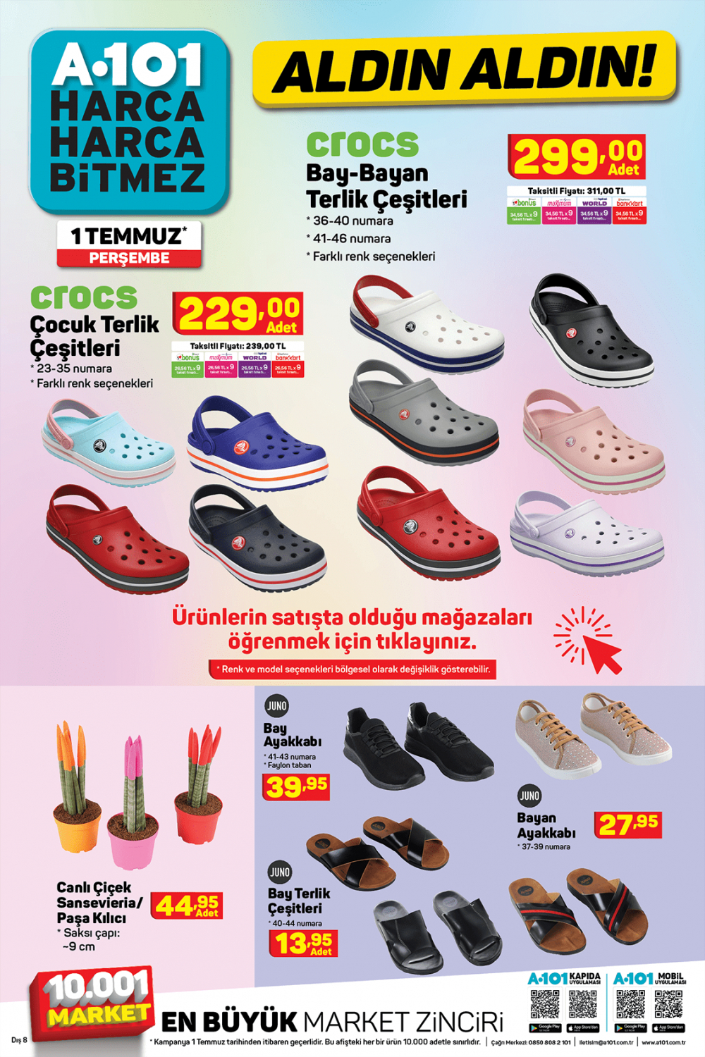 9  Temmuz A101 aktüel ürünler kataloğu | A101'de Kurban Bayramına özel şok indirimler! 7