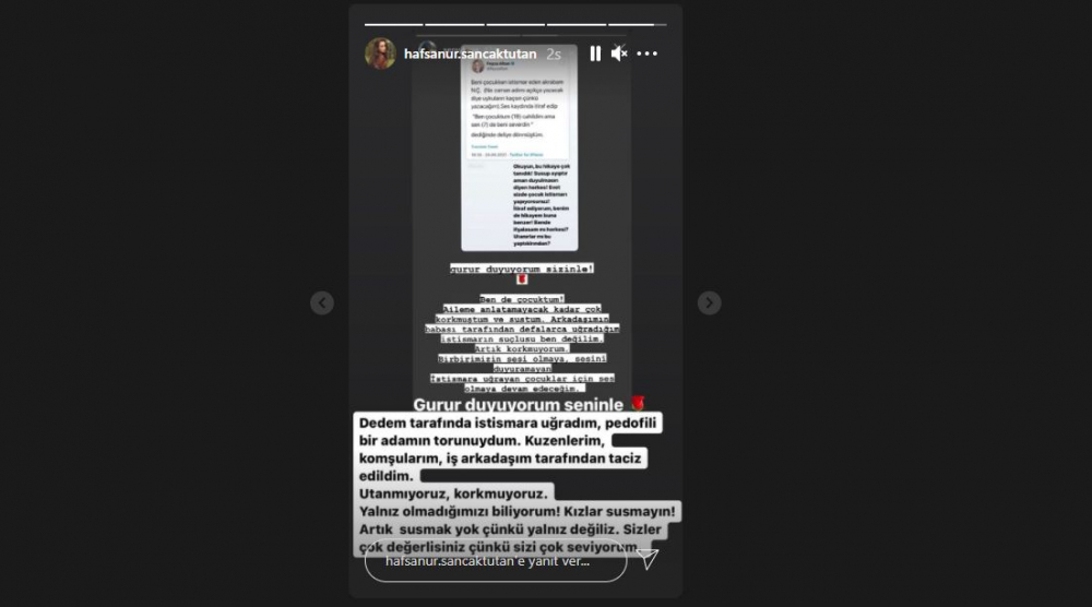 Son Yaz dizisinin ünlü oyuncusu Hafsanur Sancaktutan çarpıcı açıklama: Dedem tarafından istismara uğradım 7