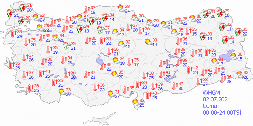 Hafta sonu için plan yapanlar dikkat! Meteoroloji Genel Müdürlüğü'nden flaş uyarı 8