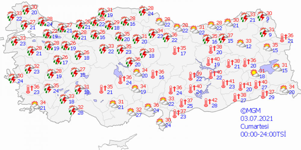 Hafta sonu için plan yapanlar dikkat! Meteoroloji Genel Müdürlüğü'nden flaş uyarı 9