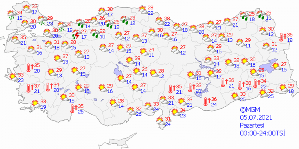 Meteoroloji Genel Müdürlüğü'nden için çok sayıda il için flaş uyarı! 6