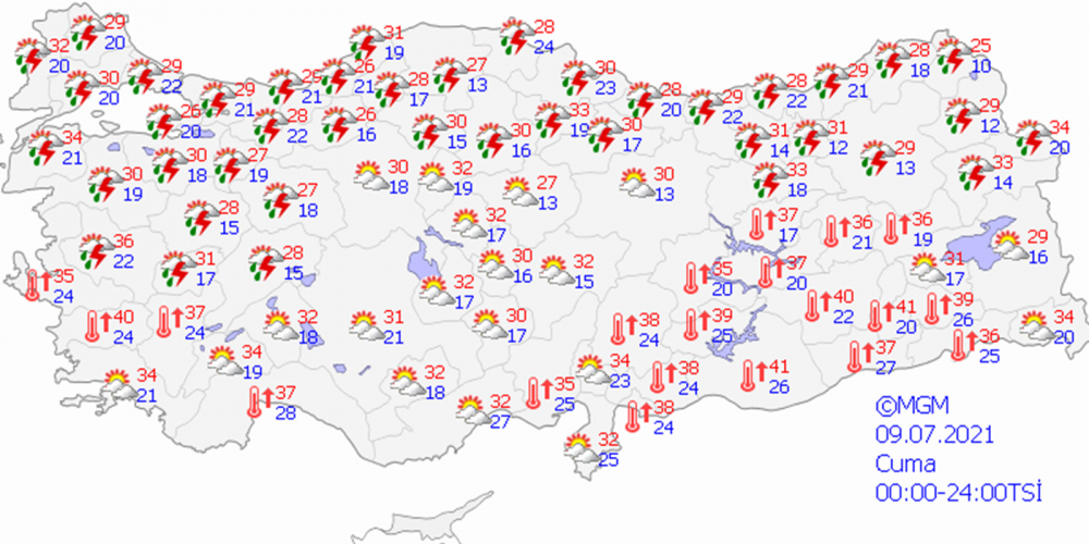 Dikkat 3 gün boyunca sürecek! Meteoroloji Genel Müdürlüğü'nden birçok ile kritik uyarı: Metrekareye 100 kilo yağış bekleniyor 8