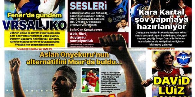 10 Temmuz 2021 günün spor manşetleri | İşte gazetelerin bugünkü manşetleri | Dört büyükler transferde büyük oynuyor