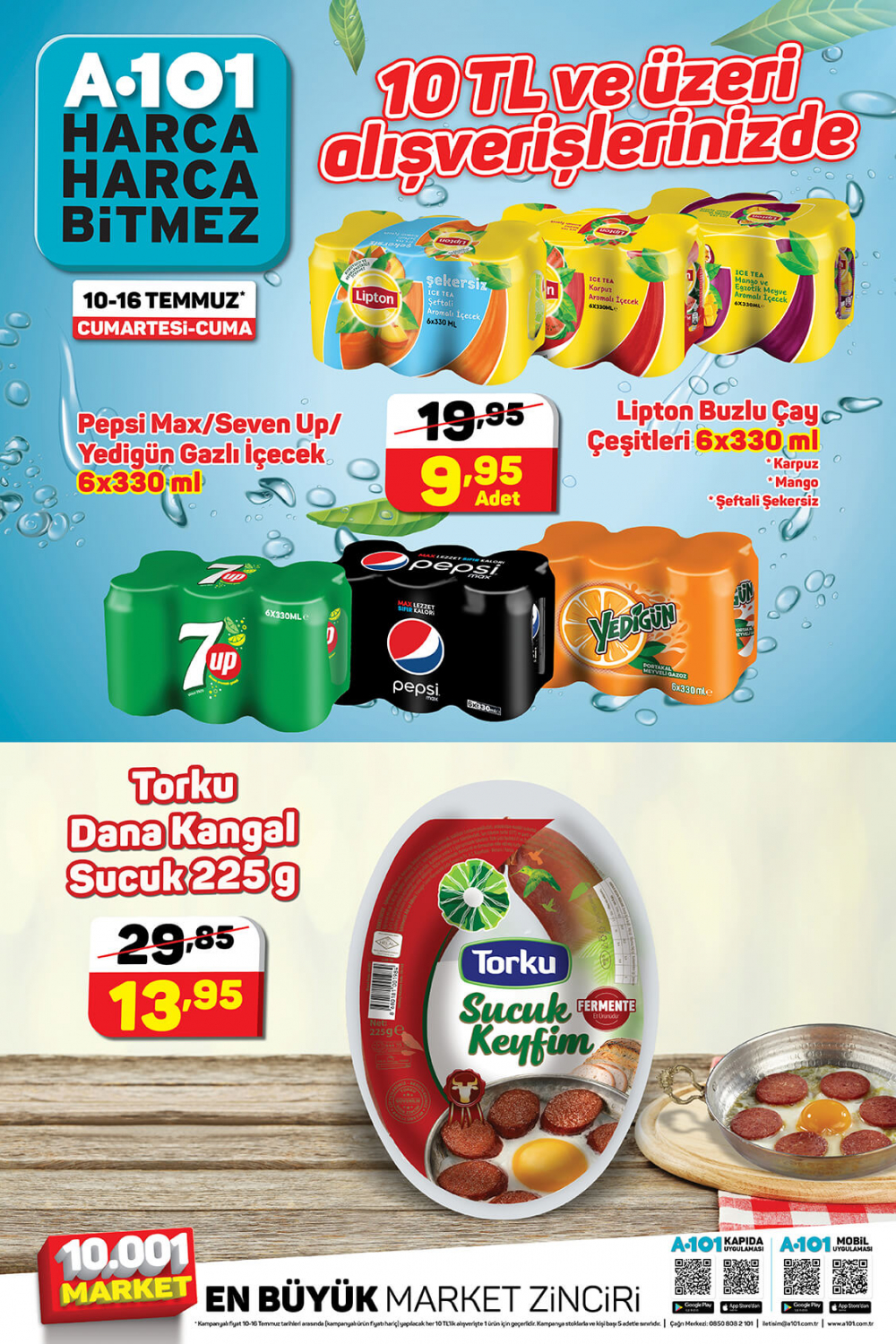 16 Temmuz A101 aktüel ürünler kataloğu | Sebze, meyve ve etlerde kaçırılmayacak indirimler! 15