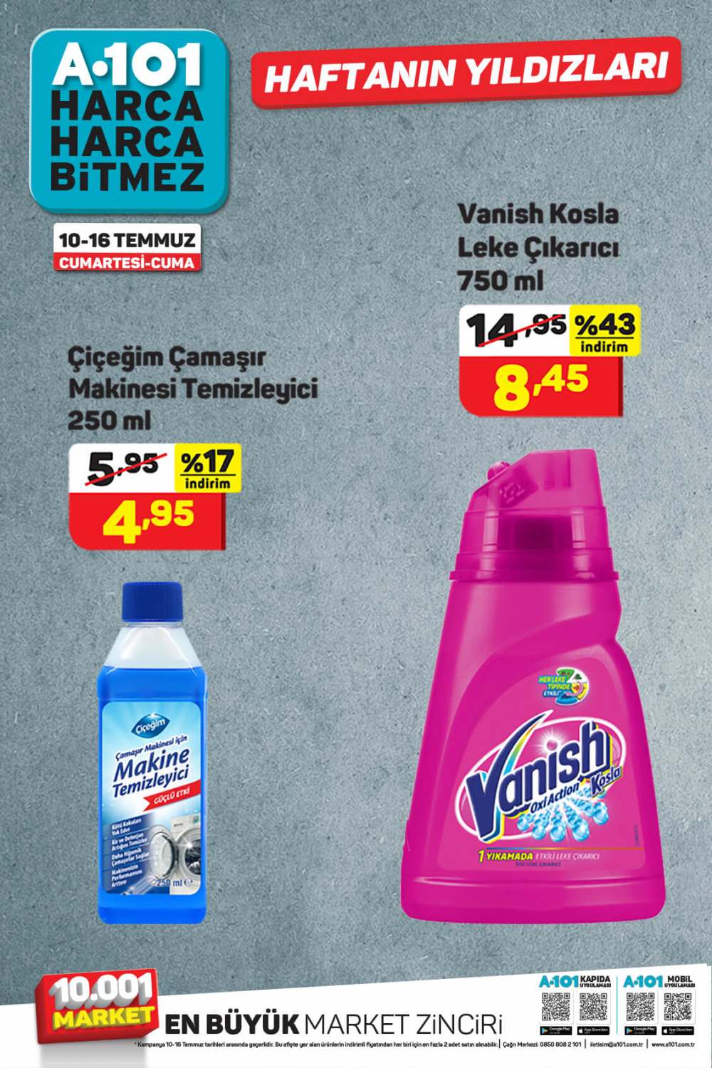 16 Temmuz A101 aktüel ürünler kataloğu | Sebze, meyve ve etlerde kaçırılmayacak indirimler! 2