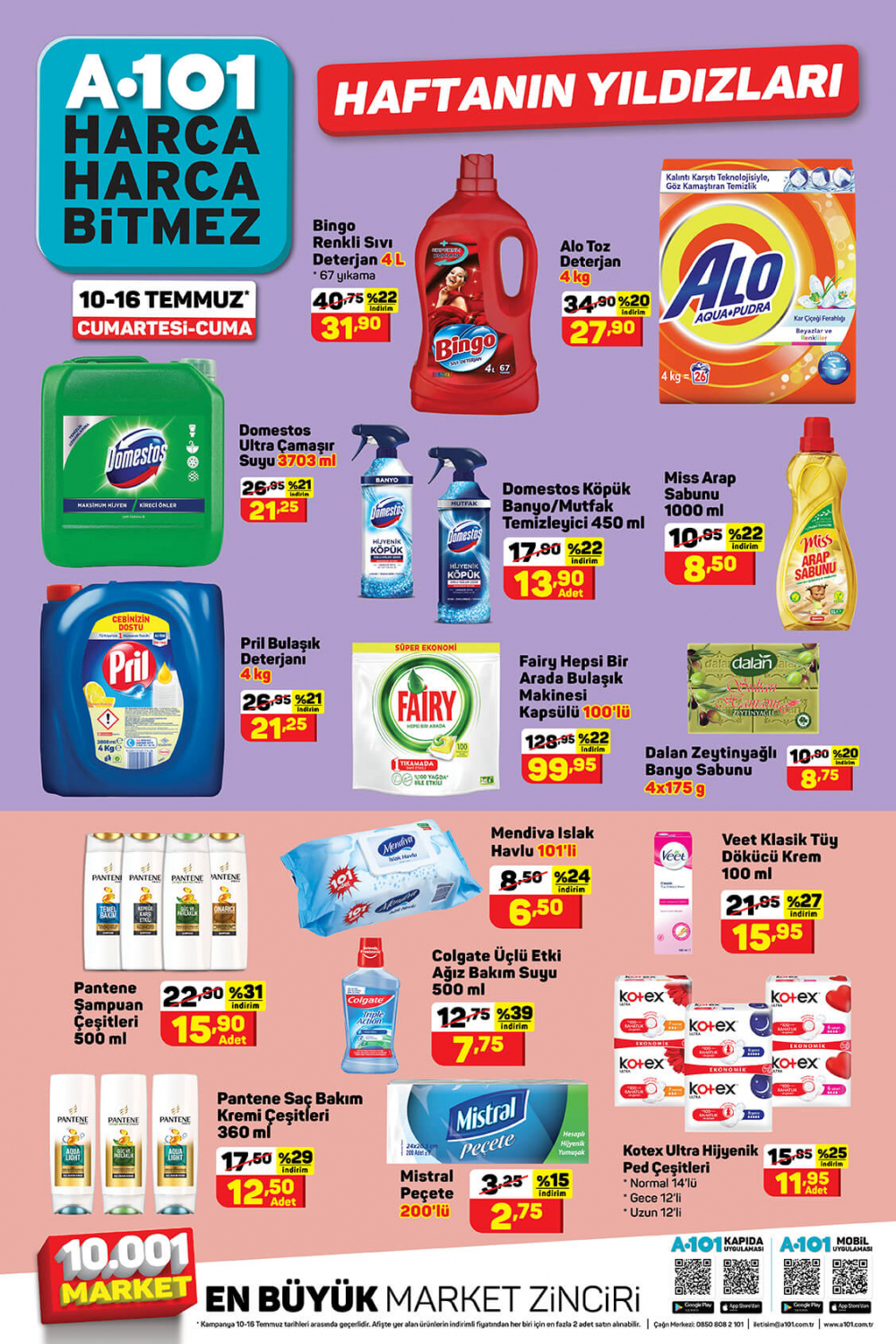 16 Temmuz A101 aktüel ürünler kataloğu | Sebze, meyve ve etlerde kaçırılmayacak indirimler! 9