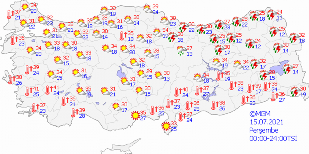 Meteoroloji Genel Müdürlüğü'nden flaş 'kuvvetli yağış' uyarısı: Bu akşam saatlerinden itibaren... 7