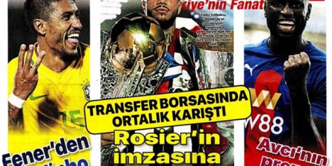 14 Temmuz 2021 Spor Manşetleri |4 büyüklerin transfer gündemi