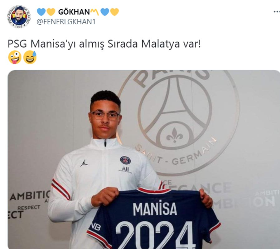 PSG Manisa'yı transfer etti | Sosyal medya yıkıldı 3