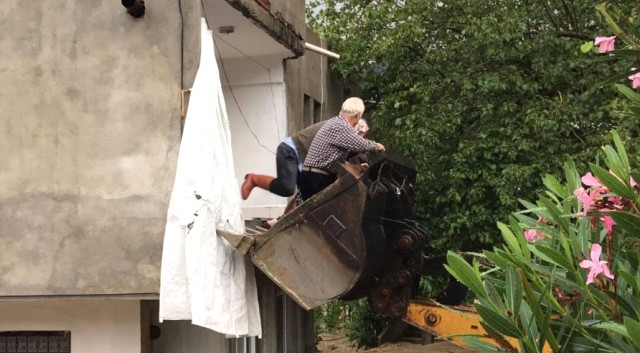 Ordu'da yaşanan sel felaketinin görüntüleri 12