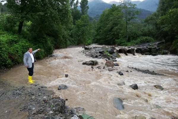 Ordu'da yaşanan sel felaketinin görüntüleri 19