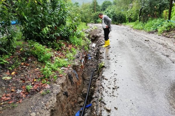 Ordu'da yaşanan sel felaketinin görüntüleri 5