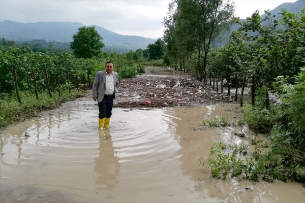 Ordu'da yaşanan sel felaketinin görüntüleri 6