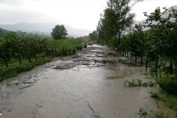 Ordu'da yaşanan sel felaketinin görüntüleri 9