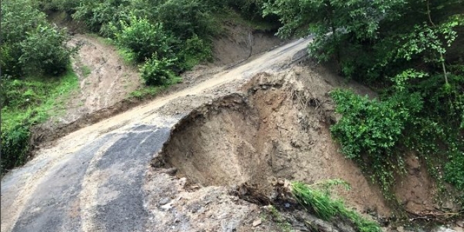 Ordu'da yaşanan sel felaketinin görüntüleri