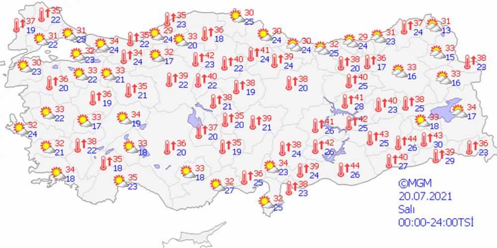 Meteoroloji Genel Müdürlüğü'nden flaş 'gök gürültülü sağanak' uyarısı 9